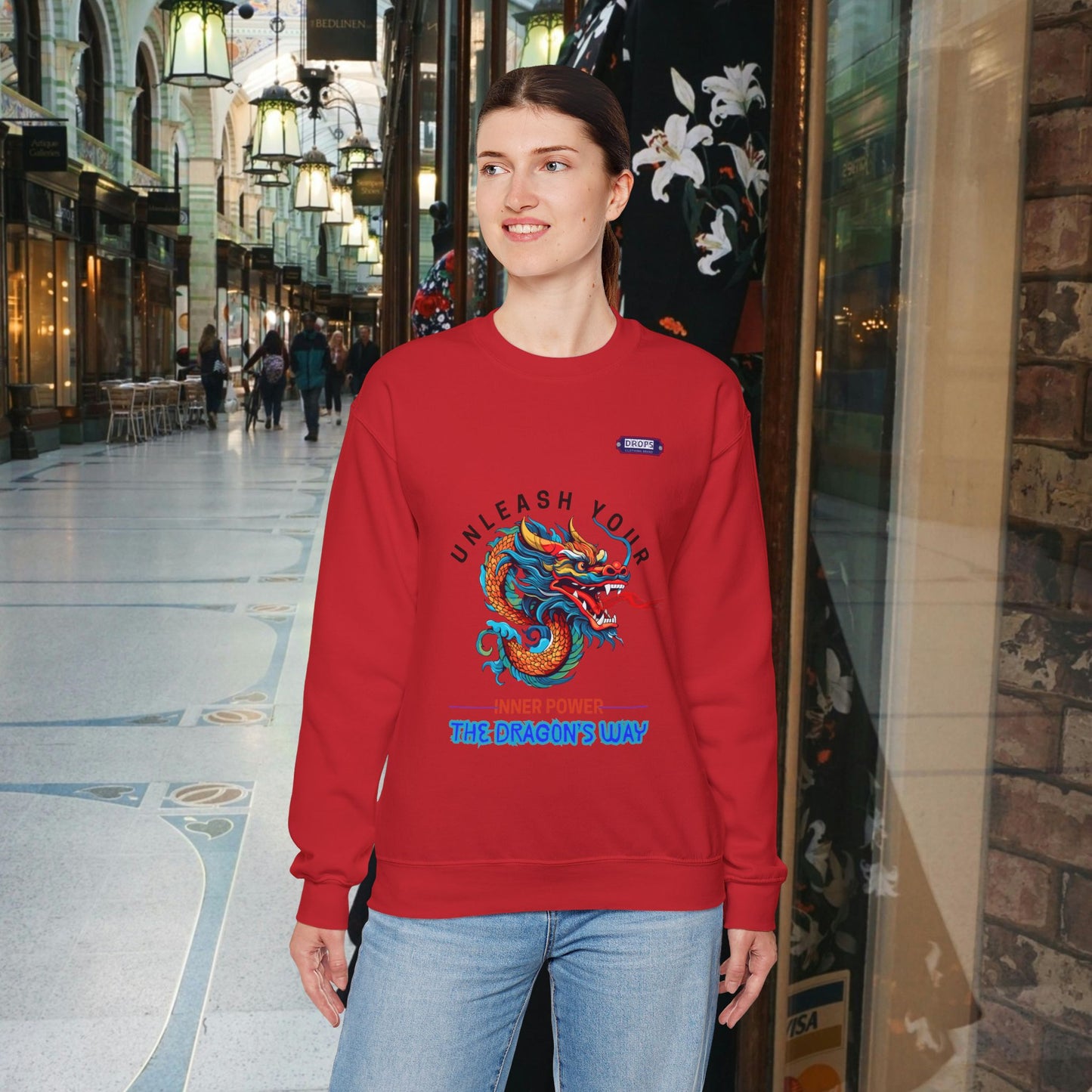 Unisex Heavy Blend™ Crewneck Sweatshirt_ N2 Series UHBCSS PT2WW007_ Limited Edition Pure Luxury for Every Occasion by WesternWaves: