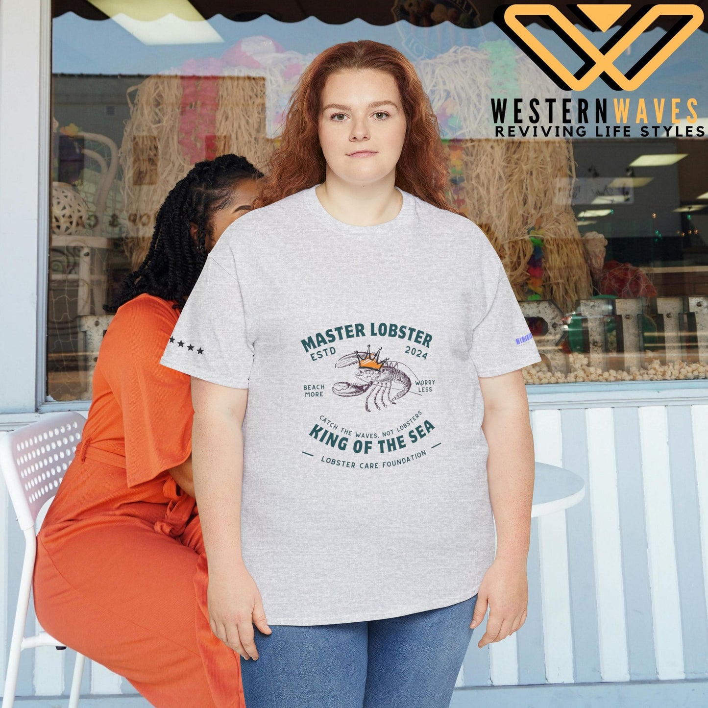 Unisex Heavy Cotton Tee_ Crafted from premium 100% cotton_ N2+ Series UHCT PT2WW007_ Limited Edition Maximum Comfort by WesternWaves: