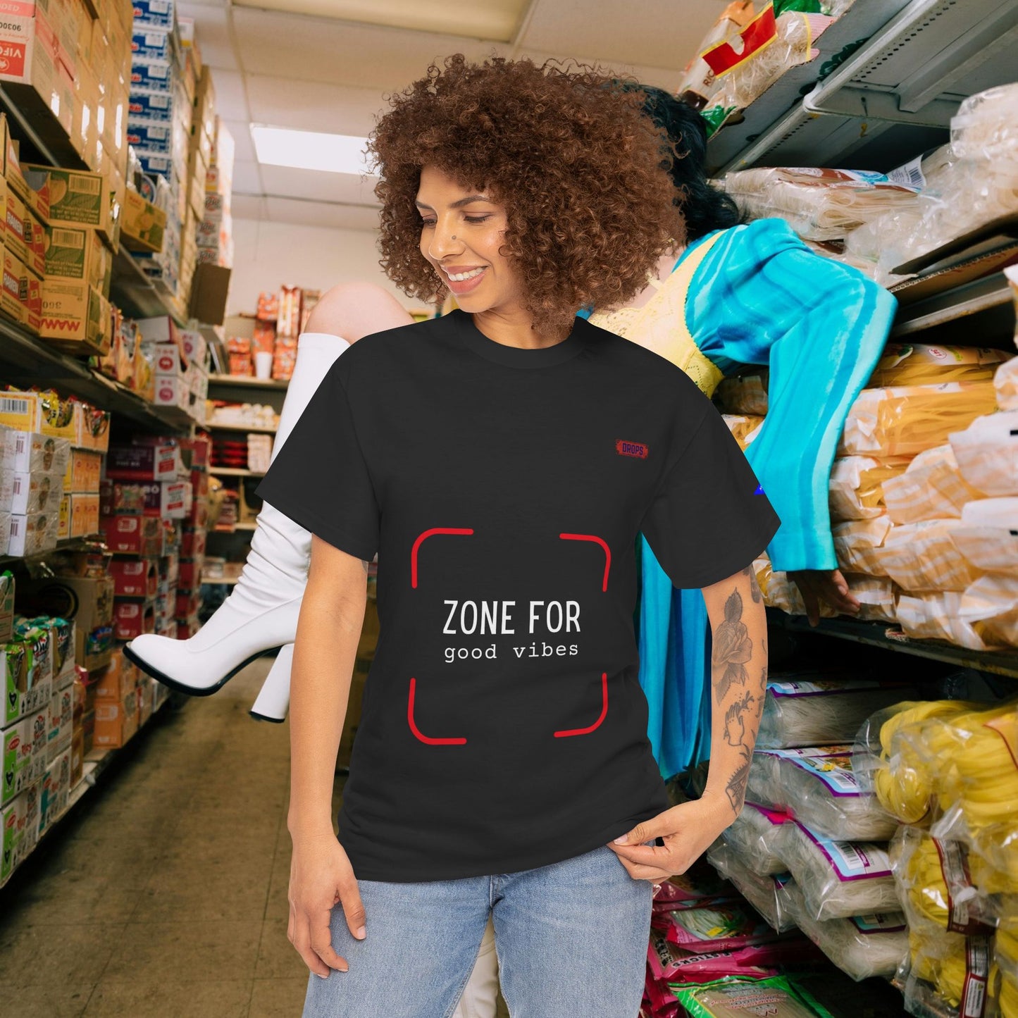 Unisex Heavy Cotton Tee_ 20 July 2025_ Limited Edition Unique Summer Wear_ by WesternWaves: