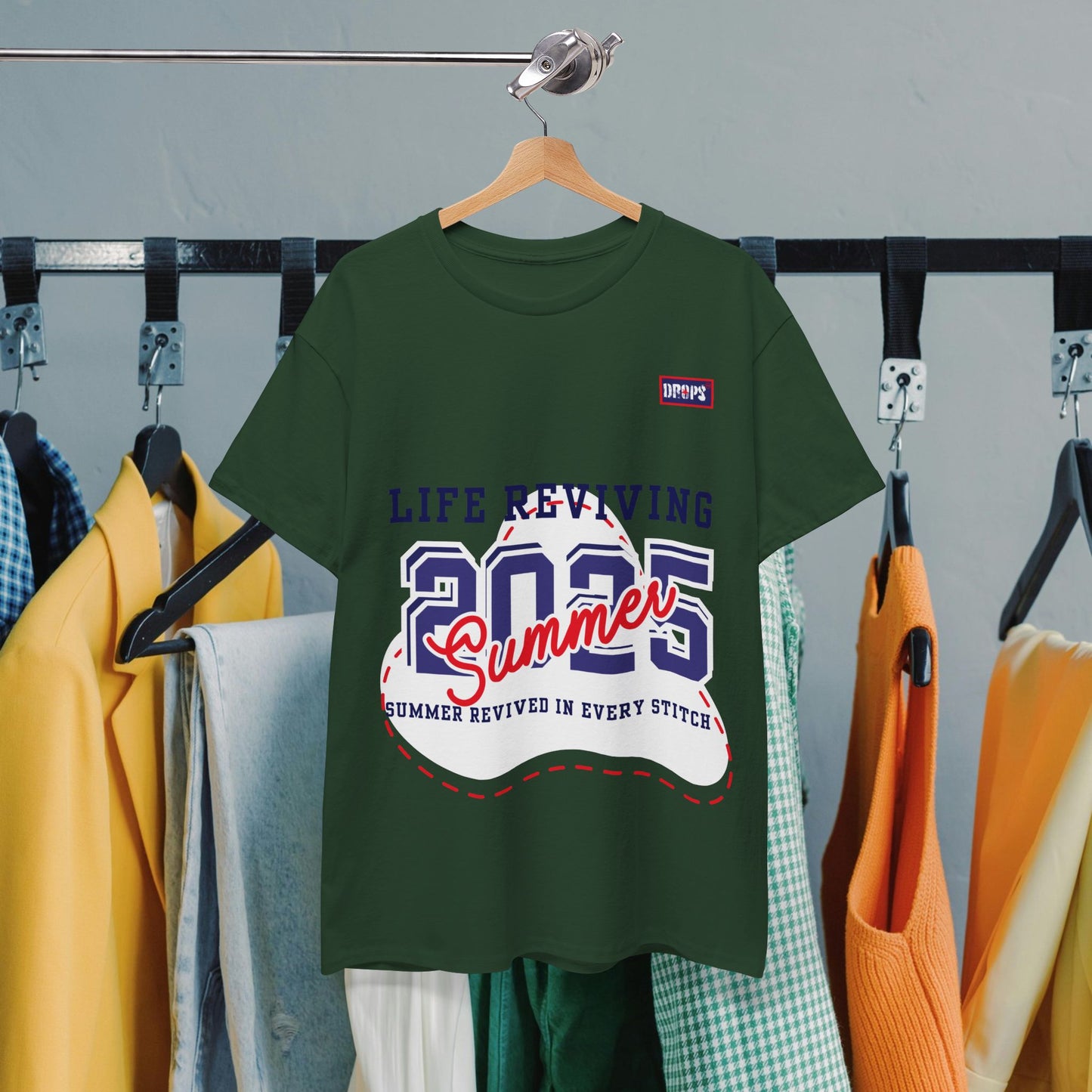 Unisex Heavy Cotton Tee_ Series N7* USHCTEE PT2WW001_ Limited Edition Heavy Cotton Tee by WesternWaves: