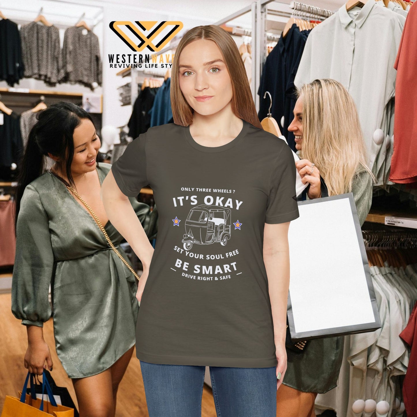 Unisex Jersey Short Sleeve Tee_ Signature Comfort Tee by SPW_ N2* Series PT2WW005_ Limited Edition Cherished Favorite by WesternWaves: