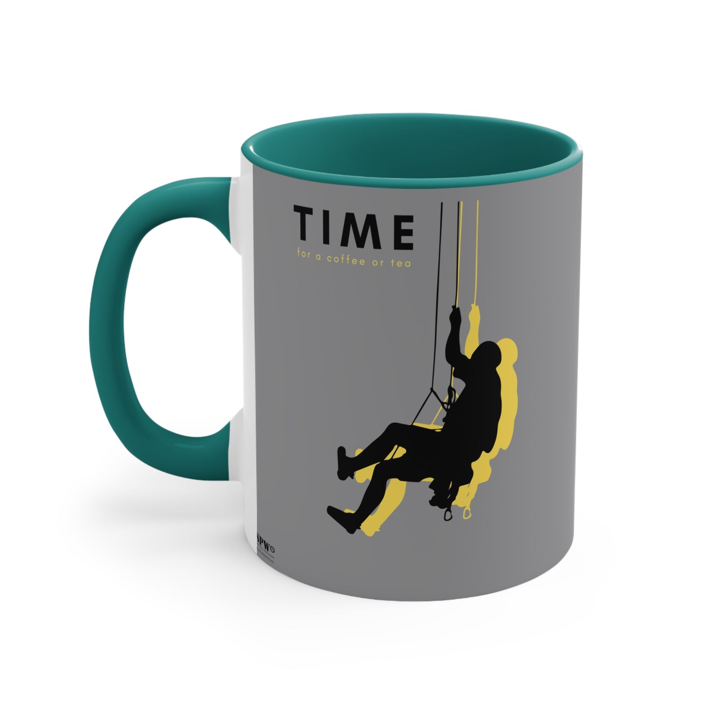 11oz Accent Mug_ N+ Series 11OZAM PT2WW001_ WesternWaves Limited Edition by WesternWaves: