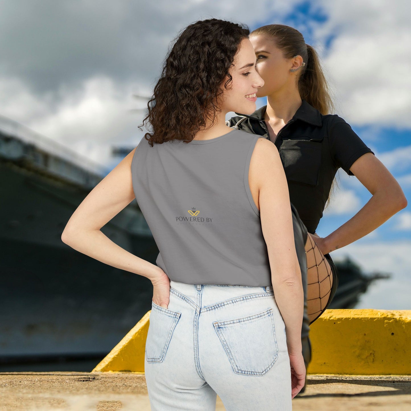Unisex Garment-Dyed Tank Top_ 27 June 2025_ Limited Edition Summer Sports Apparel by WesternWaves: