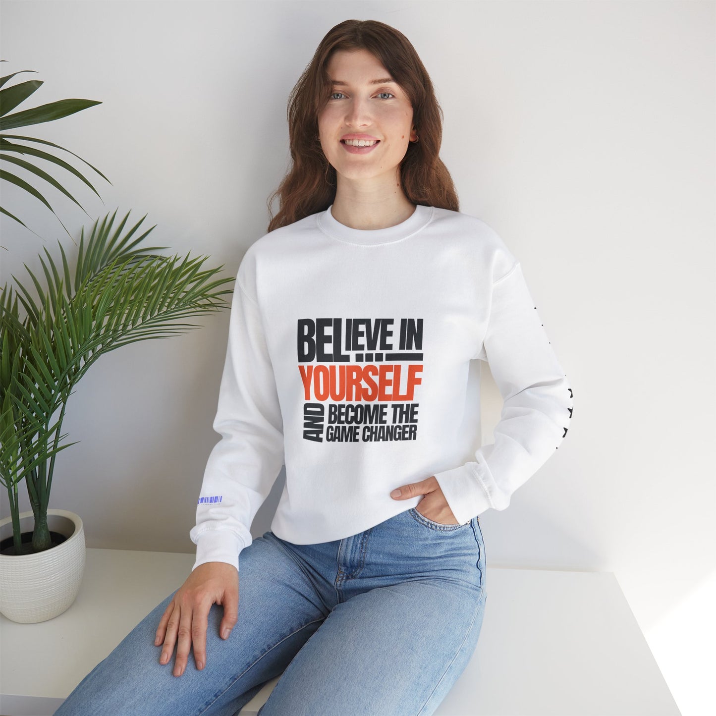 Unisex Heavy Blend™ Crewneck Sweatshirt_ N2+ Series UHBCSS PT2WW028_ Limited Edition Pure Luxury By WesternWaves: