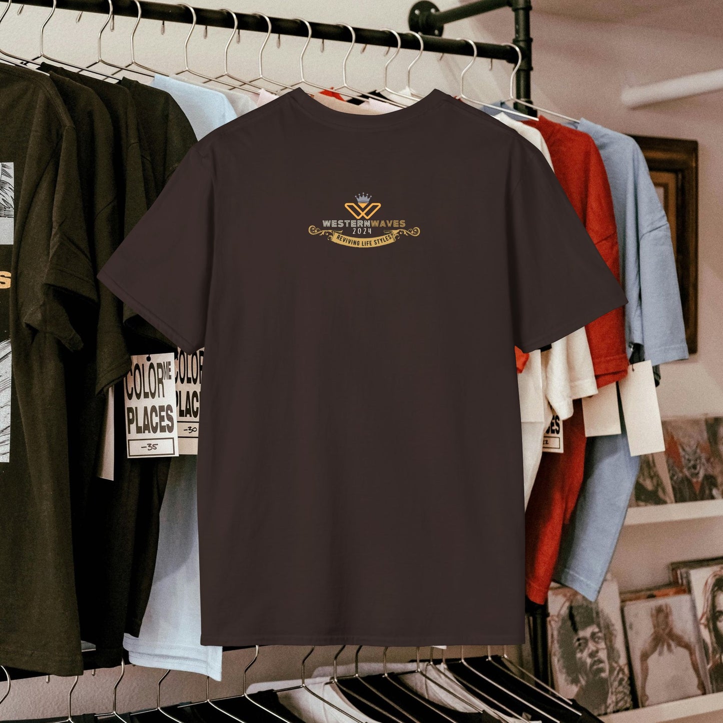 Unisex Softstyle T-Shirt_ N+ Series USSTS FT2WW009_ Limited Edition by WesternWaves: