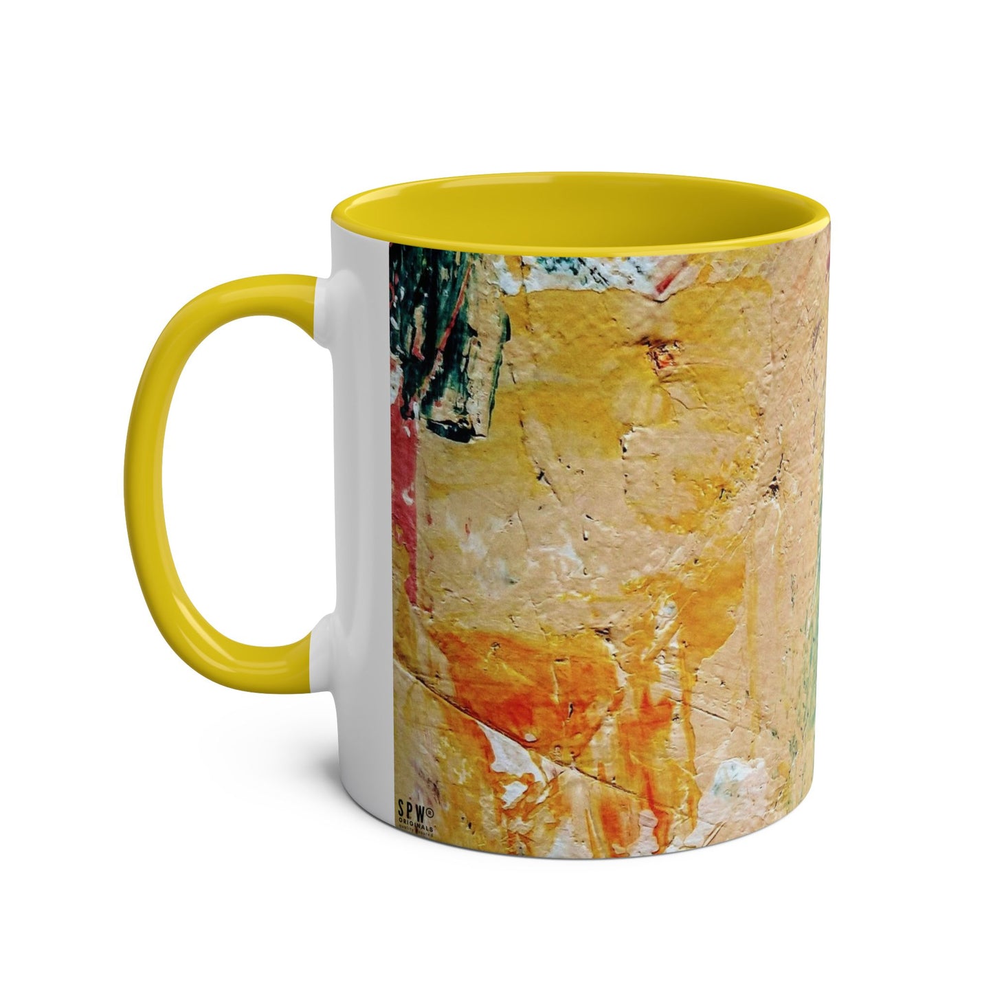 Two-Tone Coffee Mugs, 11oz_ N2+ Series TTCM11OZ PT2WW001_ Limited Edition by SPW of WesternWaves: