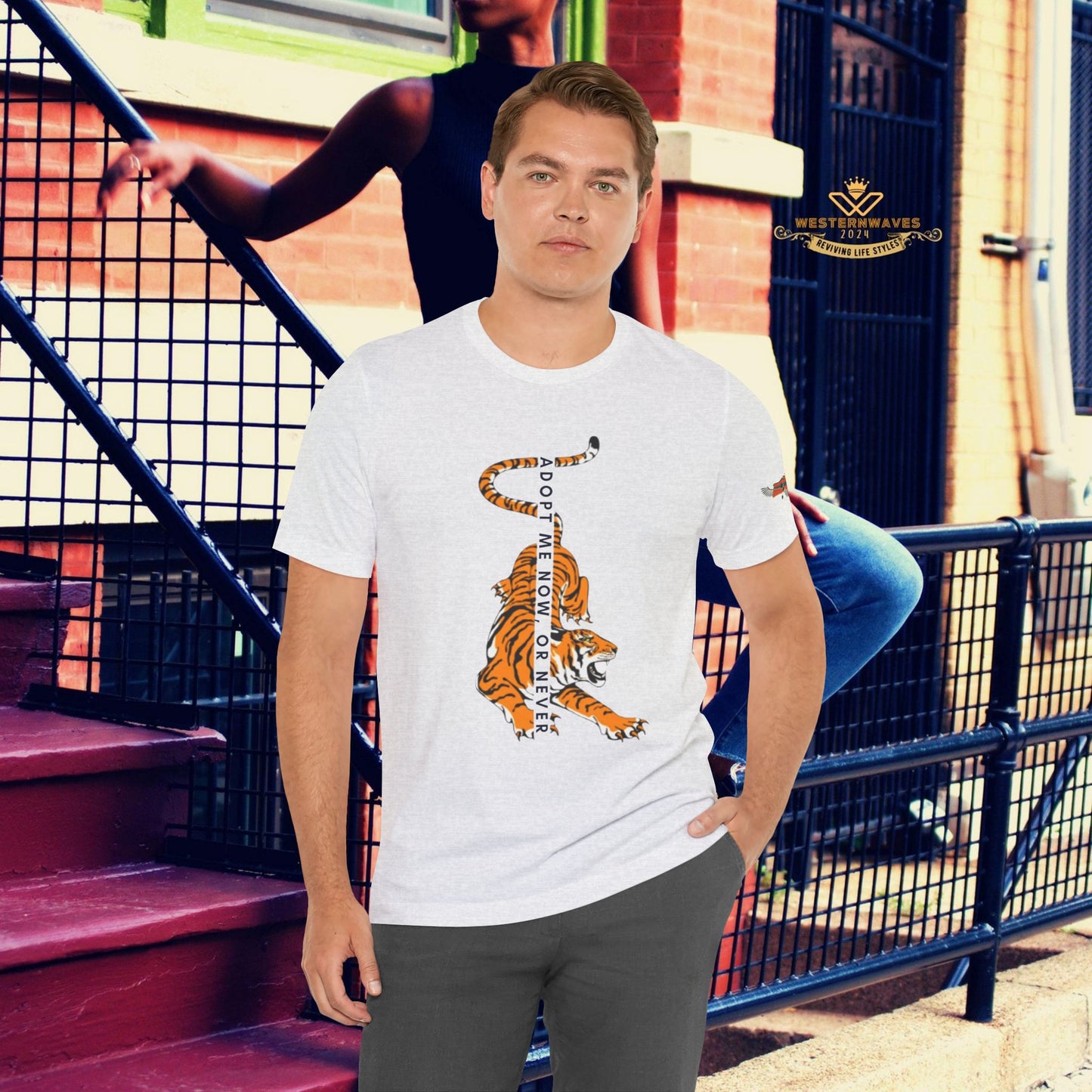 Unisex Jersey Short Sleeve Tee_ N2 Series PT2WW003_Limited Edition by WesternWaves: