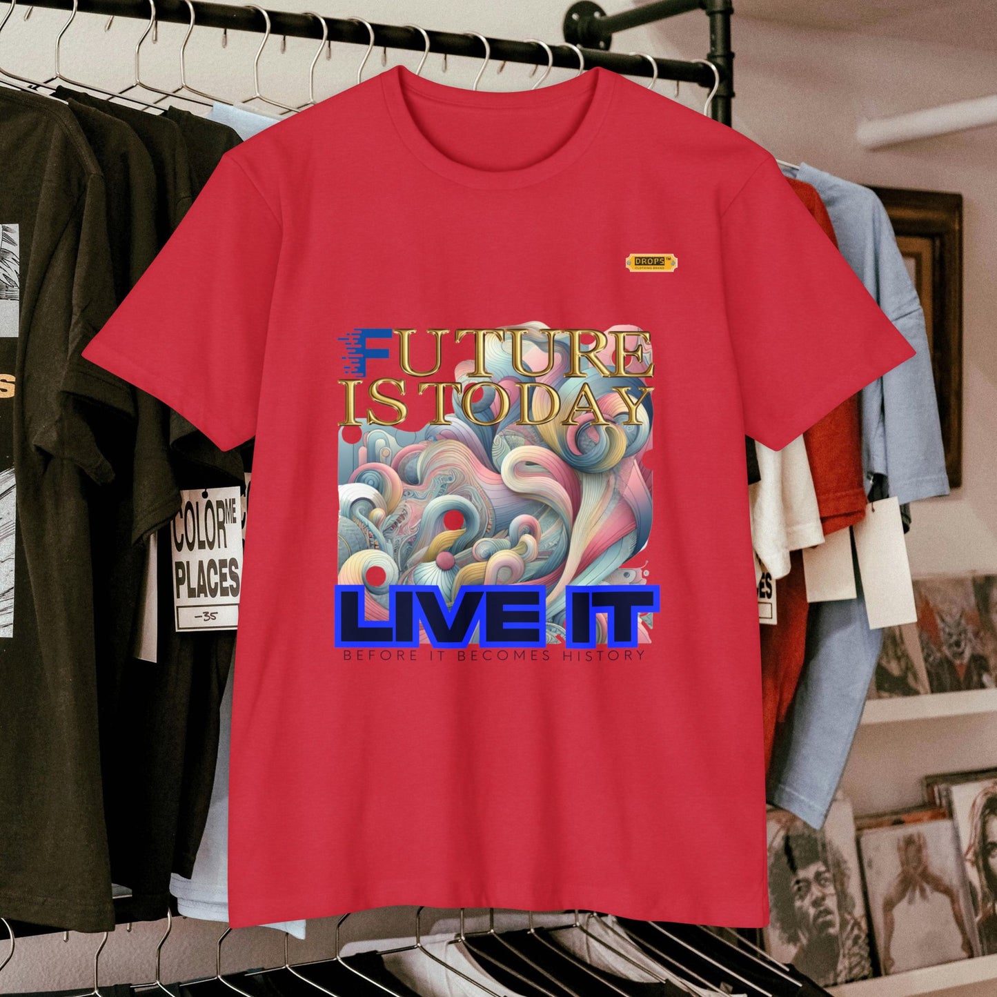 Unisex CVC Jersey T-shirt_ 16 June 2025_ Limited Edition Casual Fashion by WesternWaves: