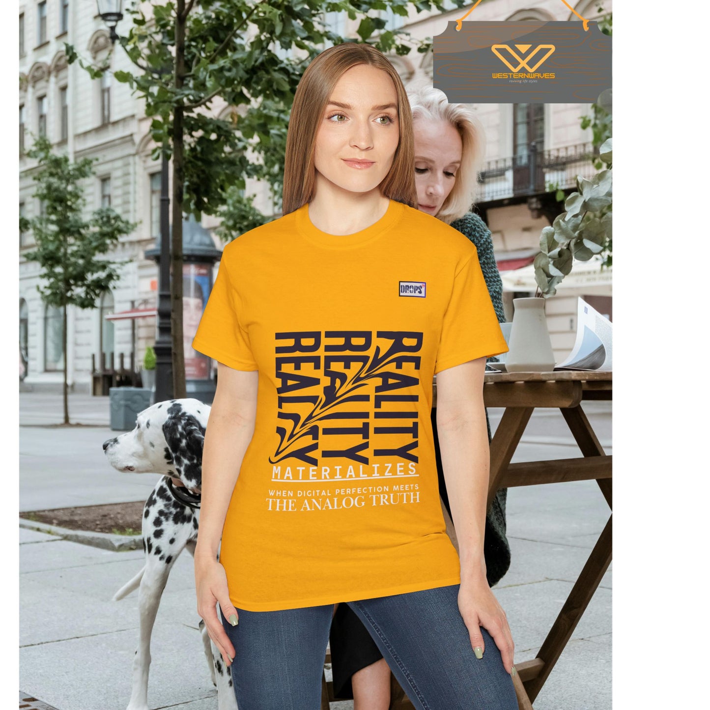 Unisex Ultra Cotton Tee_ Classic Comfort Unleashed_ N2* Series USUCTEE PT2WW008_ Limited Edition Maximum Comfort & Style by WesternWaves: