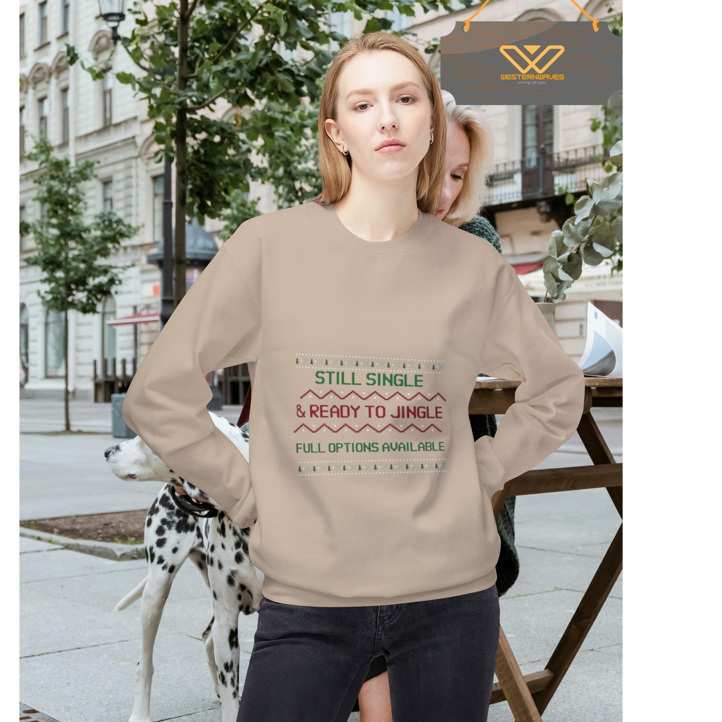 Softstyle Fleece Sweatshirt - N3+ Series SSFSS PT2WW001_ Limited Edition Cozy, Eco-Friendly, Unisex product by WesternWaves: