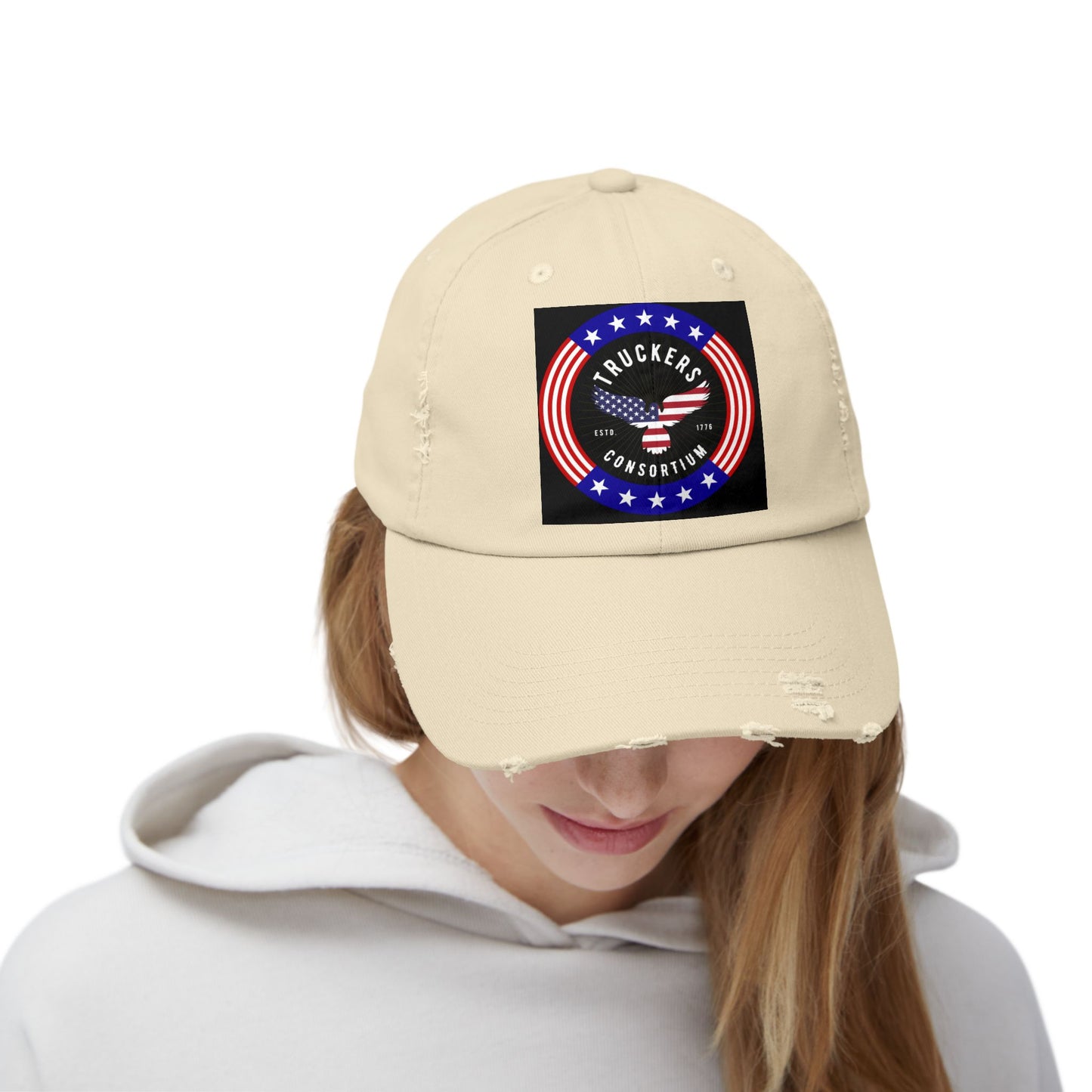Unisex Distressed Cap_ N2 Series USDCAP PT2WW003_ Limited Edition Style & Comfort by WesternWaves: