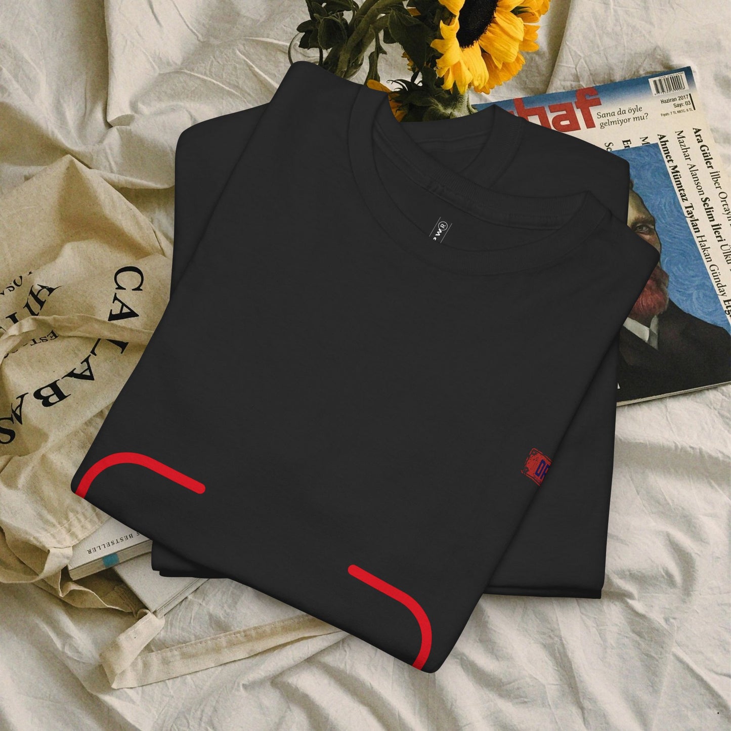 Unisex Heavy Cotton Tee_ 20 July 2025_ Limited Edition Unique Summer Wear_ by WesternWaves: