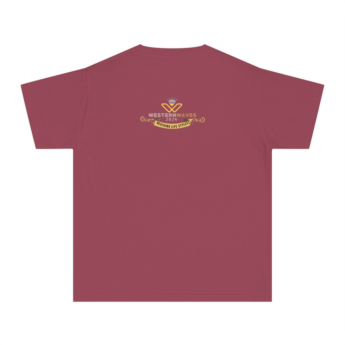 Youth Midweight Tee_ N2 Series YMT PT2WW004_ Limited Edition Durability & Lightweight Agility by WesternWaves: