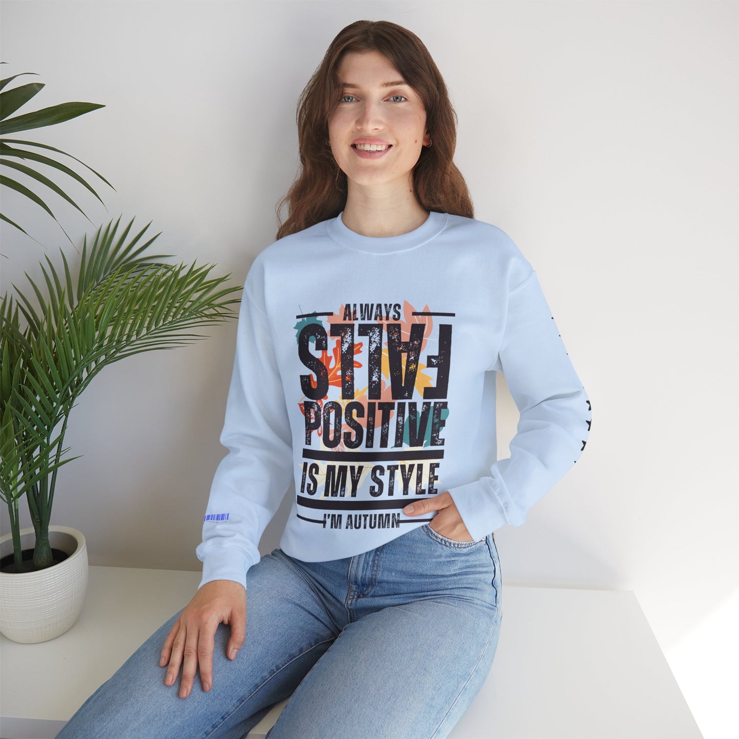 Unisex Heavy Blend™ Crewneck Sweatshirt_ N2+ Series UHBCSS PT2WW027_ Limited Edition Pure Luxury By WesternWaves: