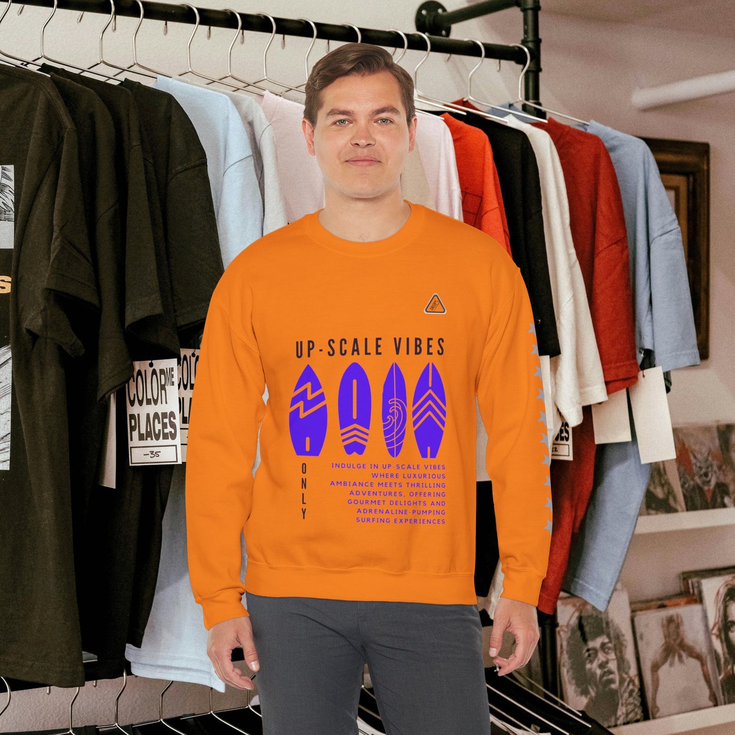 Unisex Heavy Blend™ Crewneck Sweatshirt_ N2 Series JBRW PT2WW001_Limited Edition Pure Luxury by WesternWaves: