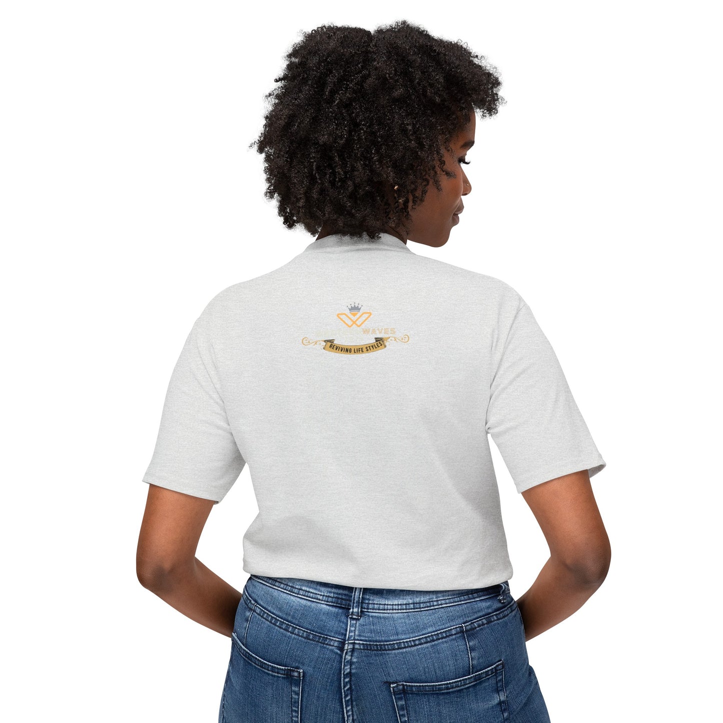 Unisex HD Cotton™ T-shirt_ N+ Series USHDCTS PT2WW001_ Limited Edition Unisex HD Cotton™ T-shirt by WesternWaves: