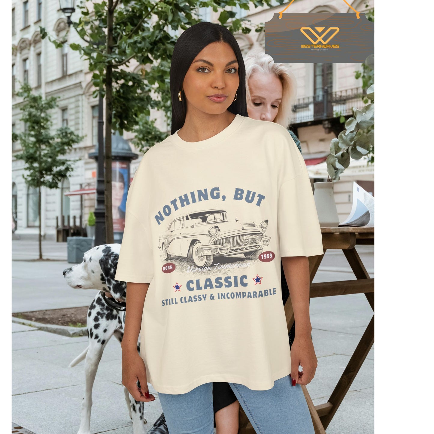 Unisex Ultra Heavy Cotton Box Tee_ N3+ Series USUHCBTEE PT2WW001_ Limited Edition Soft & Durable Feel by WesternWaves: