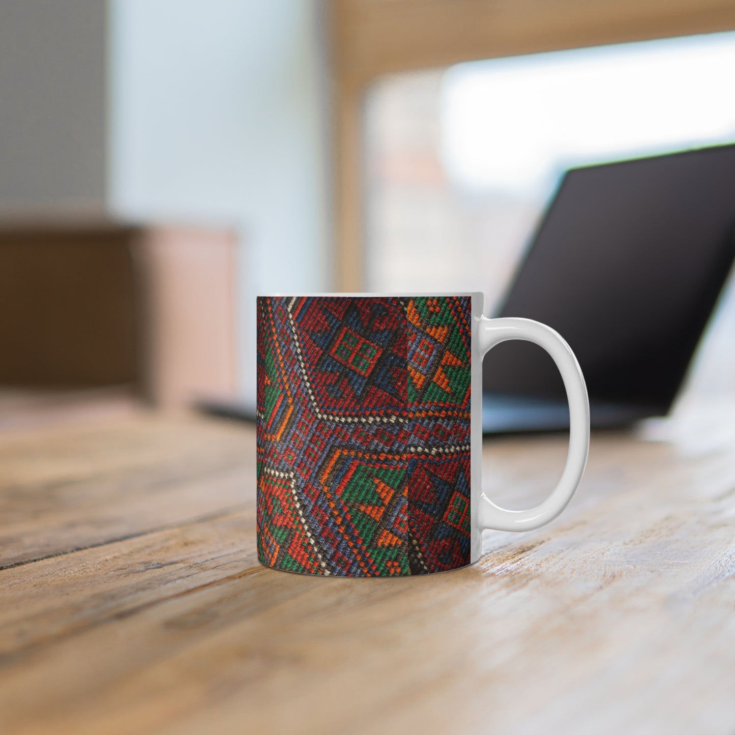 Ceramic Coffee Mug 11oz & 15oz_ N7+ Series CCMUG11&15OZ_ Limited Edition Colourful Ceramic Mug for Home & Office by WesternWaves: