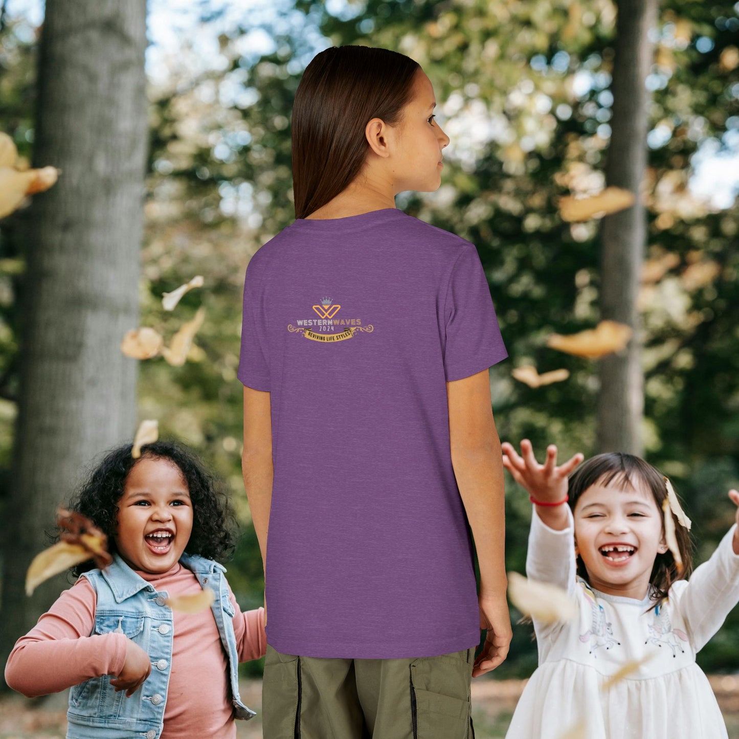Youth Short Sleeve Tee_ N2 Series YSST PT2WW003_ Limited Edition Utmost Comfort by WesternWaves: