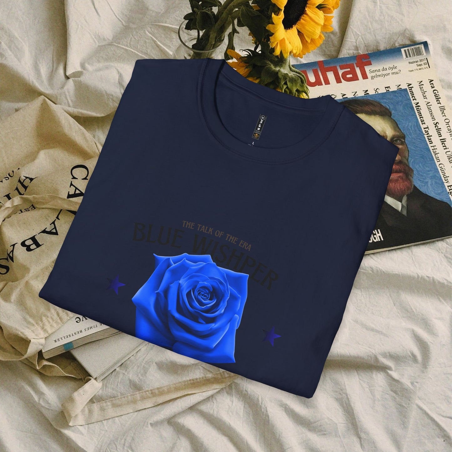 Unisex Softstyle T-Shirt_ N3+ Series USSTS FT2WW005_ Limited Edition Redefines & Relaxation by WesternWaves: