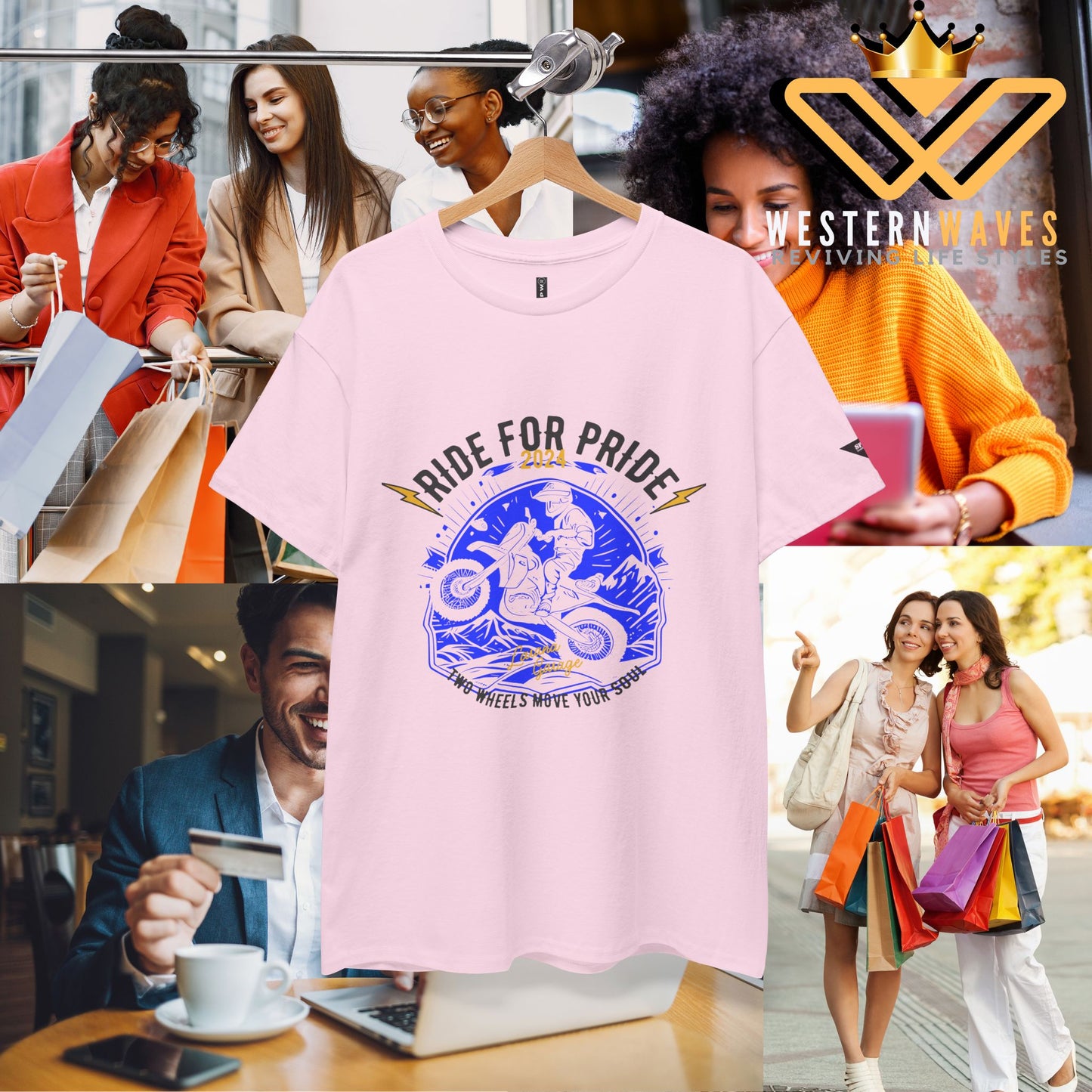 Unisex Heavy Cotton Tee_ Crafted from premium 100% cotton_ N3+ Series UHCT PT2WV004_ Limited Edition by WesternWaves: