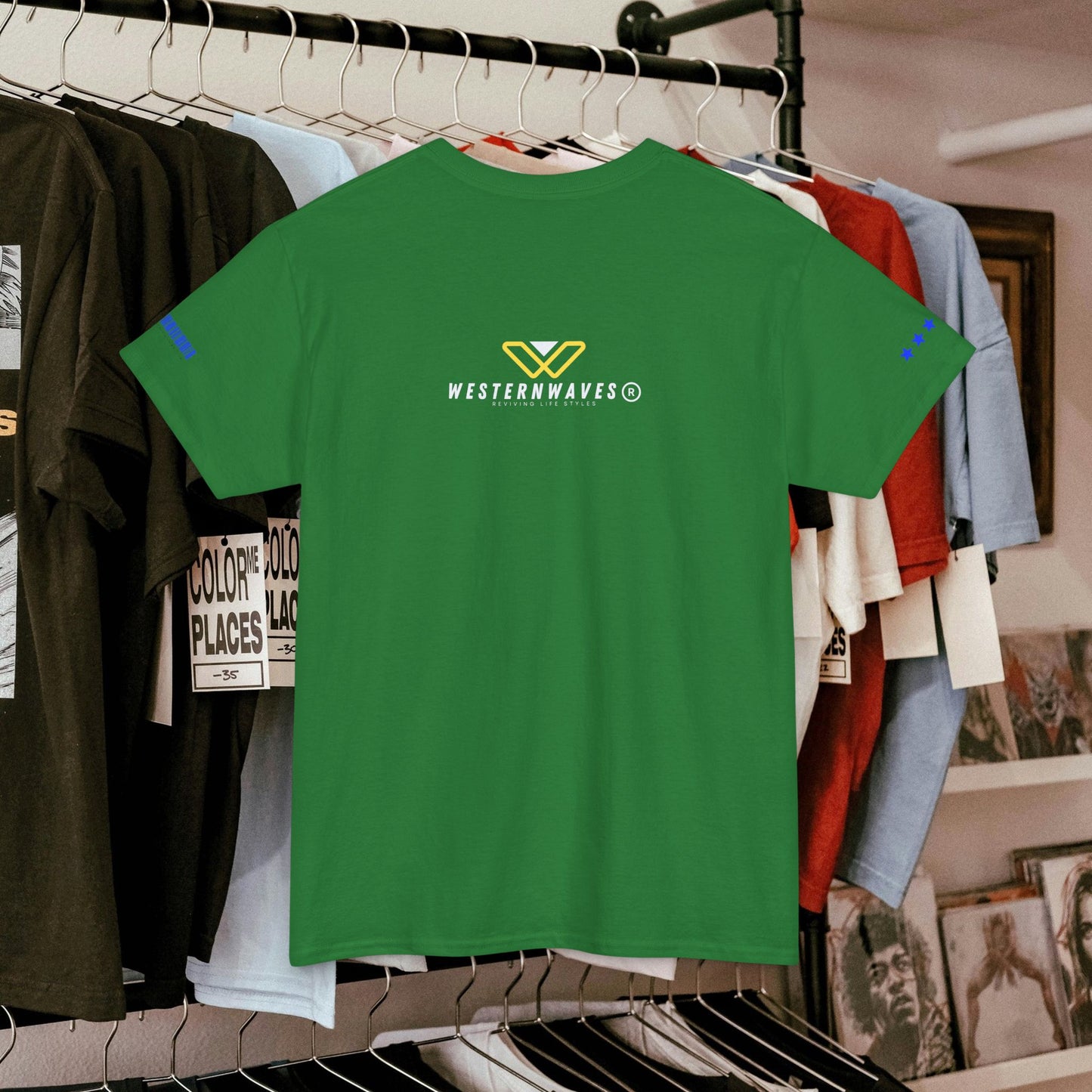 Unisex Heavy Cotton Tee_ Crafted from premium 100% cotton_ N2+ Series UHCT PT2WW010_ Limited Edition Maximum Comfort by