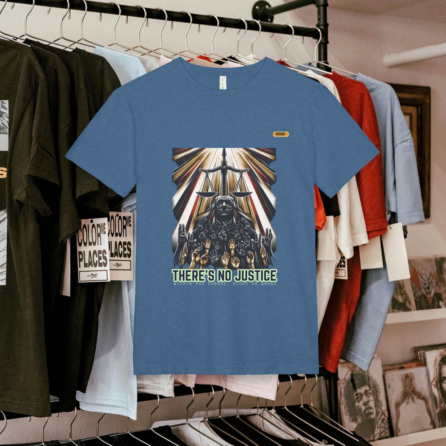 Unisex Sueded T-Shirt_ N8* Series USSTSHIRT_ Limited Edition Casual Elegance by WesternWaves: