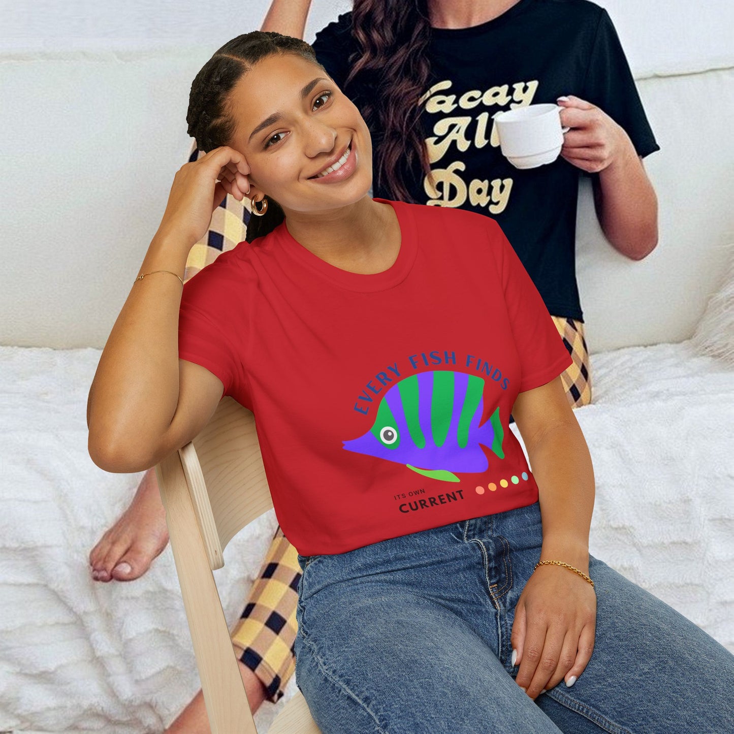 Unisex Softstyle T-Shirt_ N+ Series USSTS FT2WW009_ Limited Edition by WesternWaves: