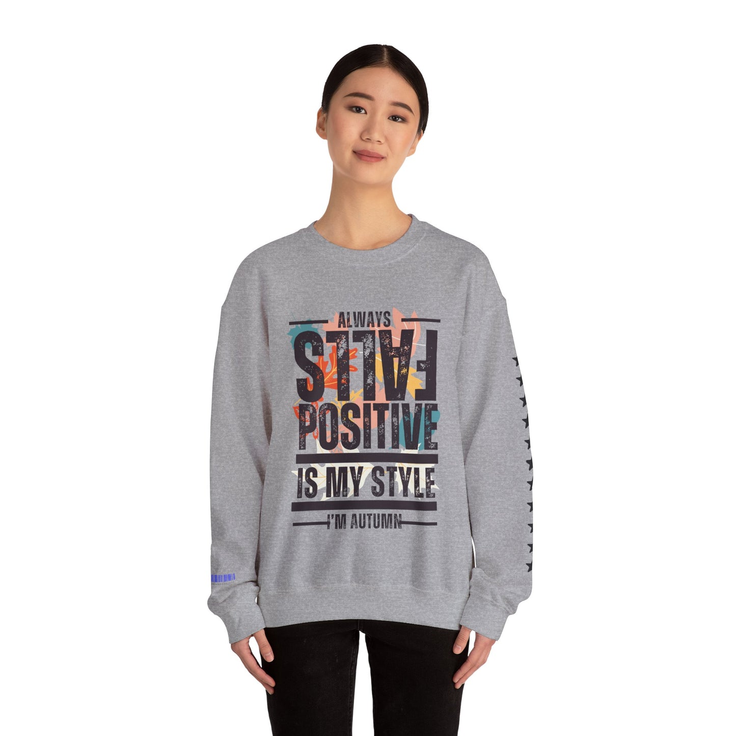 Unisex Heavy Blend™ Crewneck Sweatshirt_ N2+ Series UHBCSS PT2WW027_ Limited Edition Pure Luxury By WesternWaves: