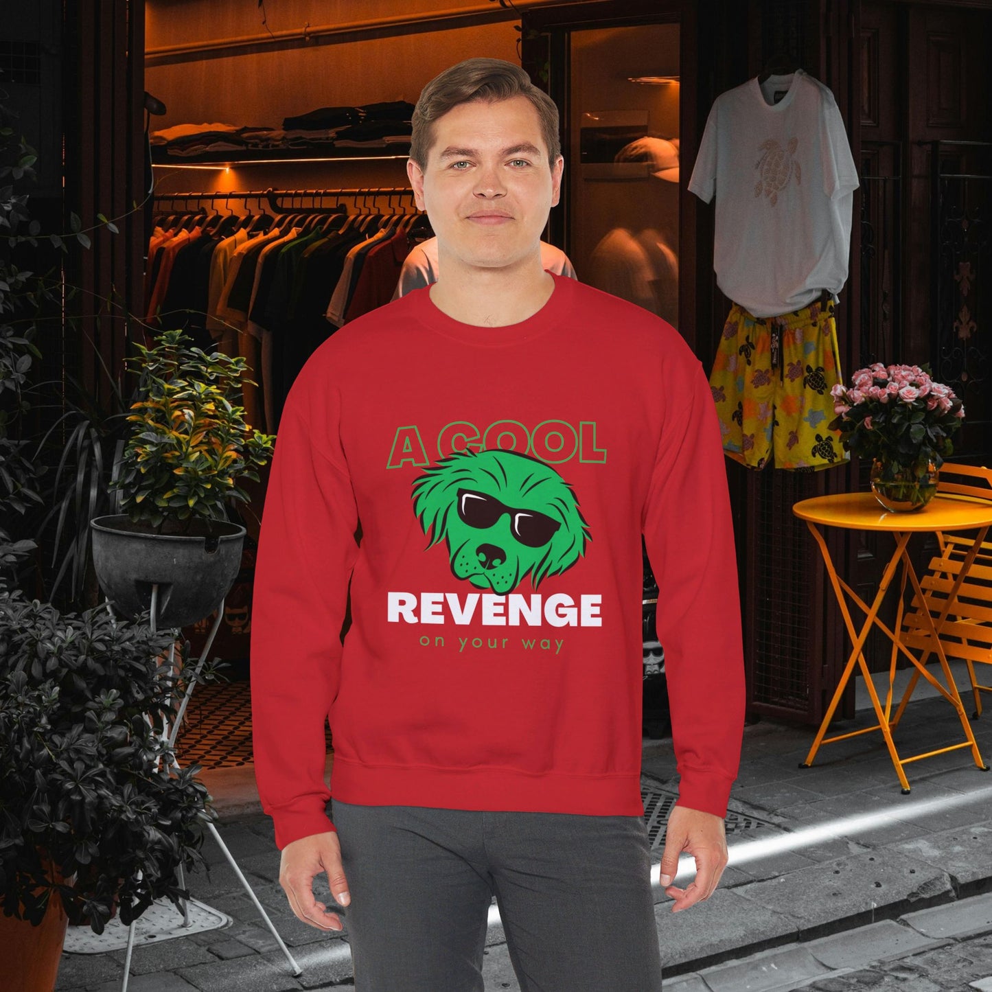 Unisex Heavy Blend™ Crewneck Sweatshirt_ N2+ Series UHBCSS PT2WW024_ Limited Edition Pure Luxury for Every Occasion by WesternWaves: