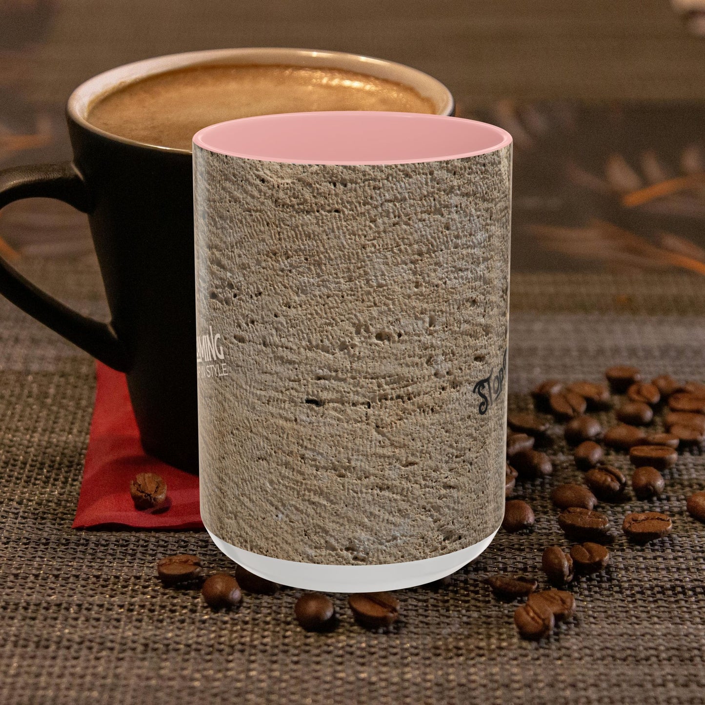 Accent Coffee Mug 11, 15oz_ N3+ Series ACM11OZ PT2WW013_ Limited Edition Perfect Blend of Style by WesternWaves: