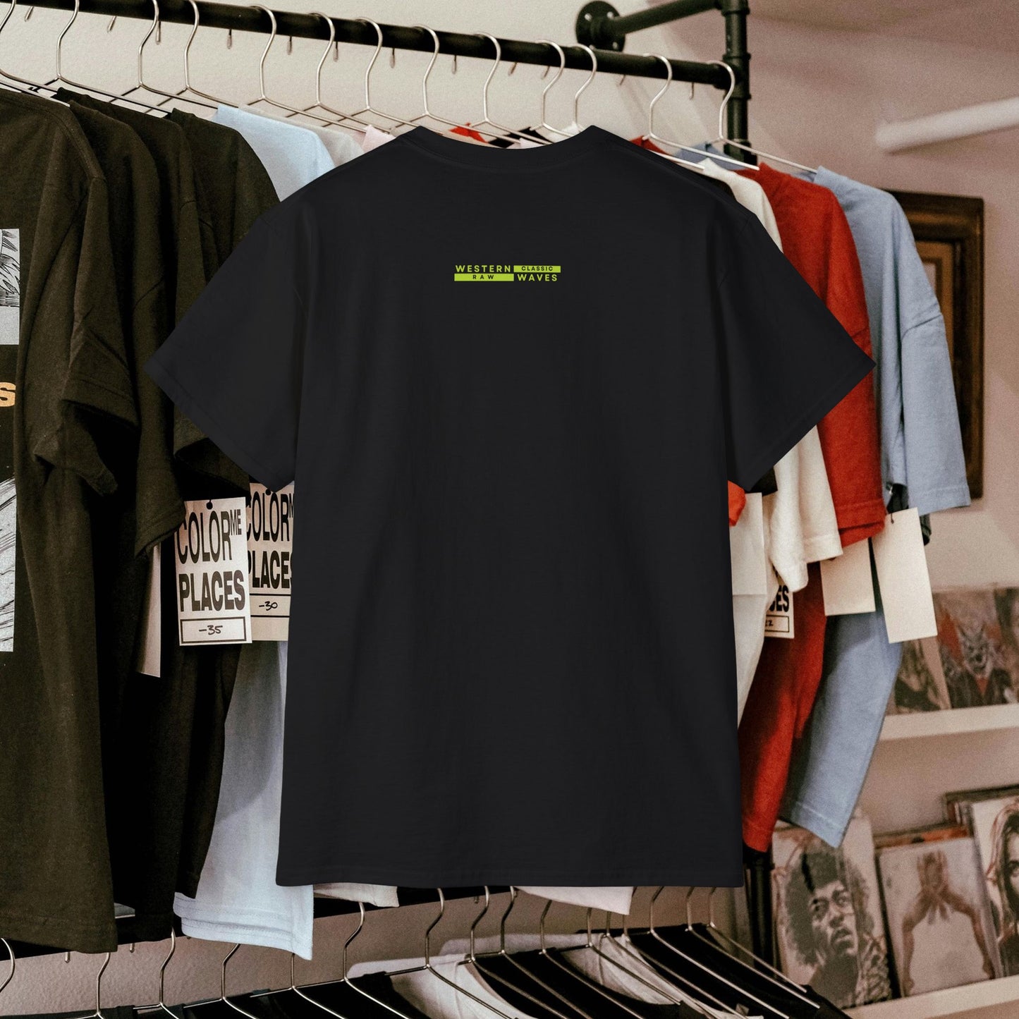 Unisex Ultra Cotton Tee_ Classic Comfort Unleashed_ N2+ Series USUCTEE PT2WW007_ Limited Edition Maximum Comfort & Style by WesternWaves: