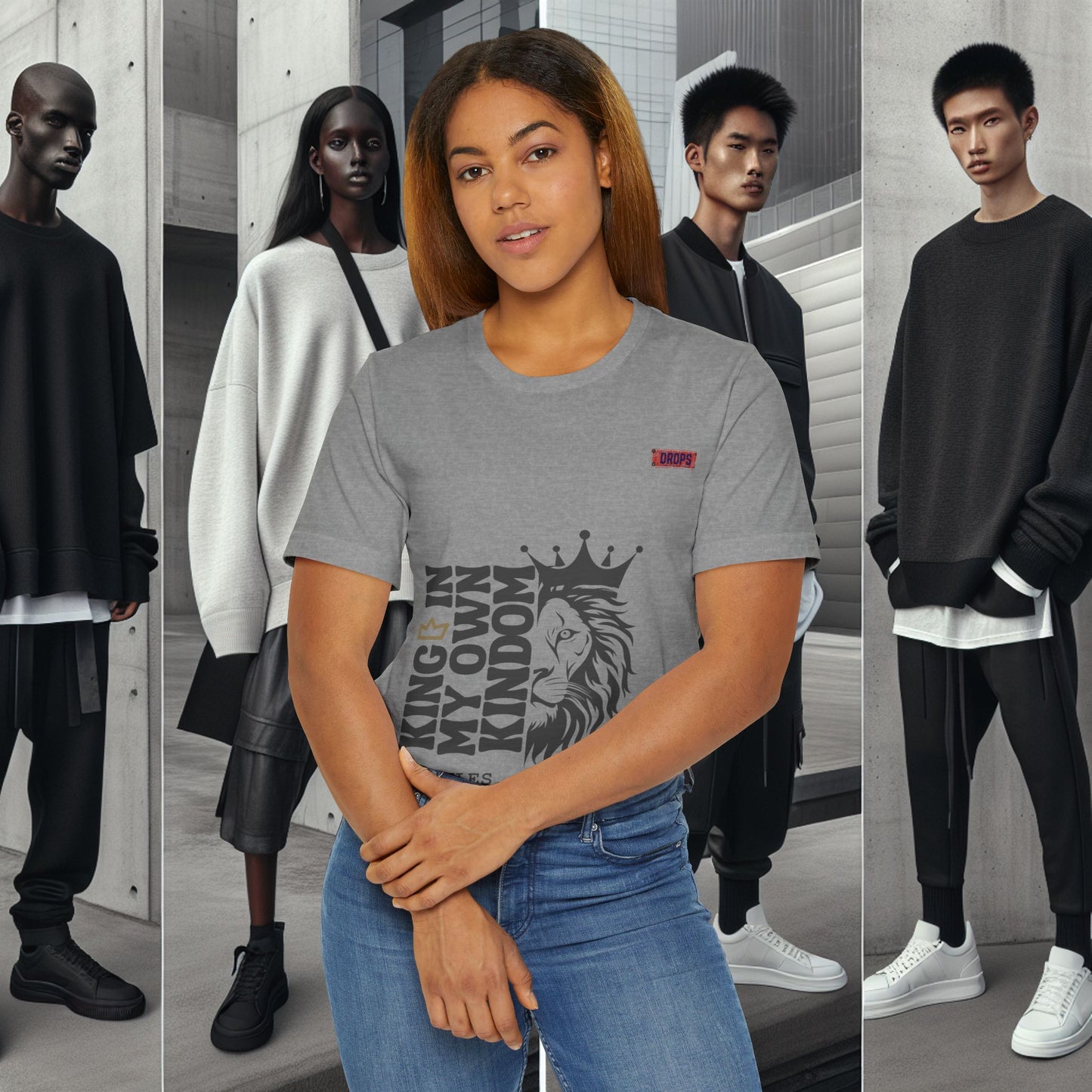 Casual Tee_ Series UWD 070_ Limited Edition Casual Streetwear Tee by WesternWaves: