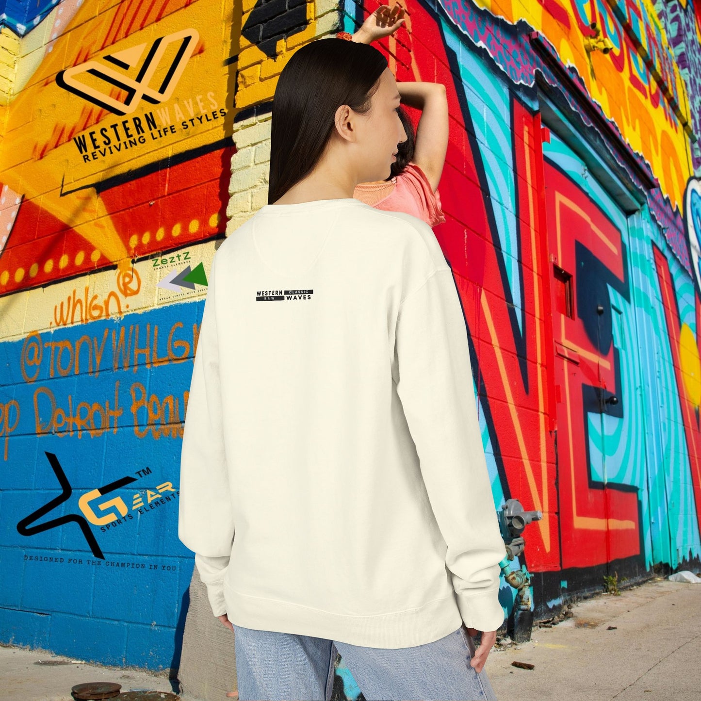 Crewneck Sweatshirt_ N7* Series CNSS PT2WW001_ Limited Edition Gift for Her, by WesternWaves: