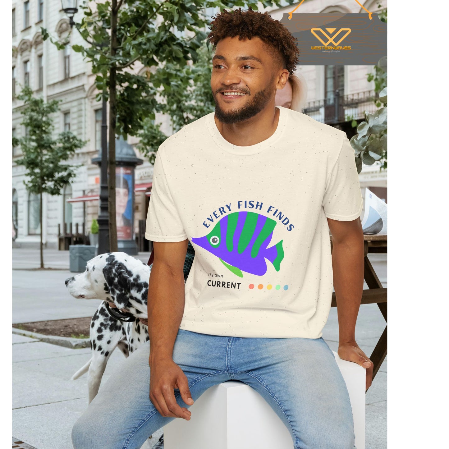 Unisex Softstyle T-Shirt_ N+ Series USSTS FT2WW009_ Limited Edition by WesternWaves: