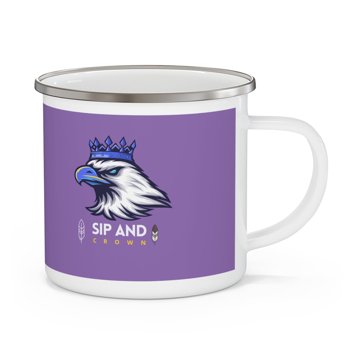 Enamel Camping Mug_ N3+ Series ECMG PT2WW002_ Limited Edition Wilderness Wanderlust by WesternWaves: