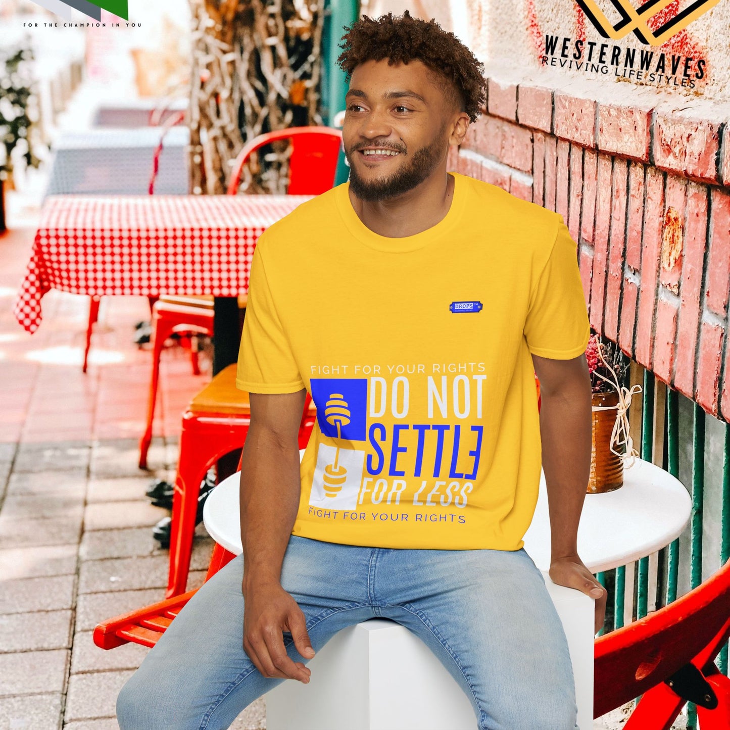 Unisex Softstyle T-Shirt_ N2 Series SPW USSTS FT2WW009_ Redefine Relaxation Limited Edition by WesternWaves: