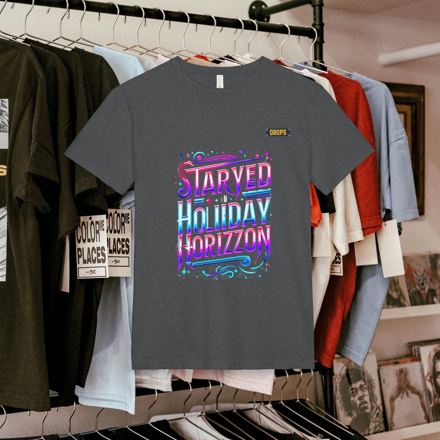 Unisex Sueded T-shirt_ 28 June 2025_ Limited Edition Summer Festivities, by WesternWaves: