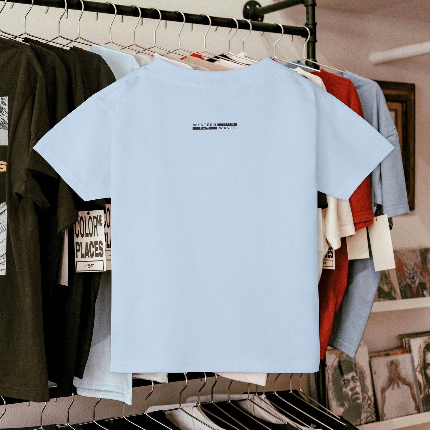 Heavy Cotton™ Toddler T-shirt - N5 Series HCT PT2BC010_ Eco-Friendly Comfort of Limited Edition of WesternWaves: