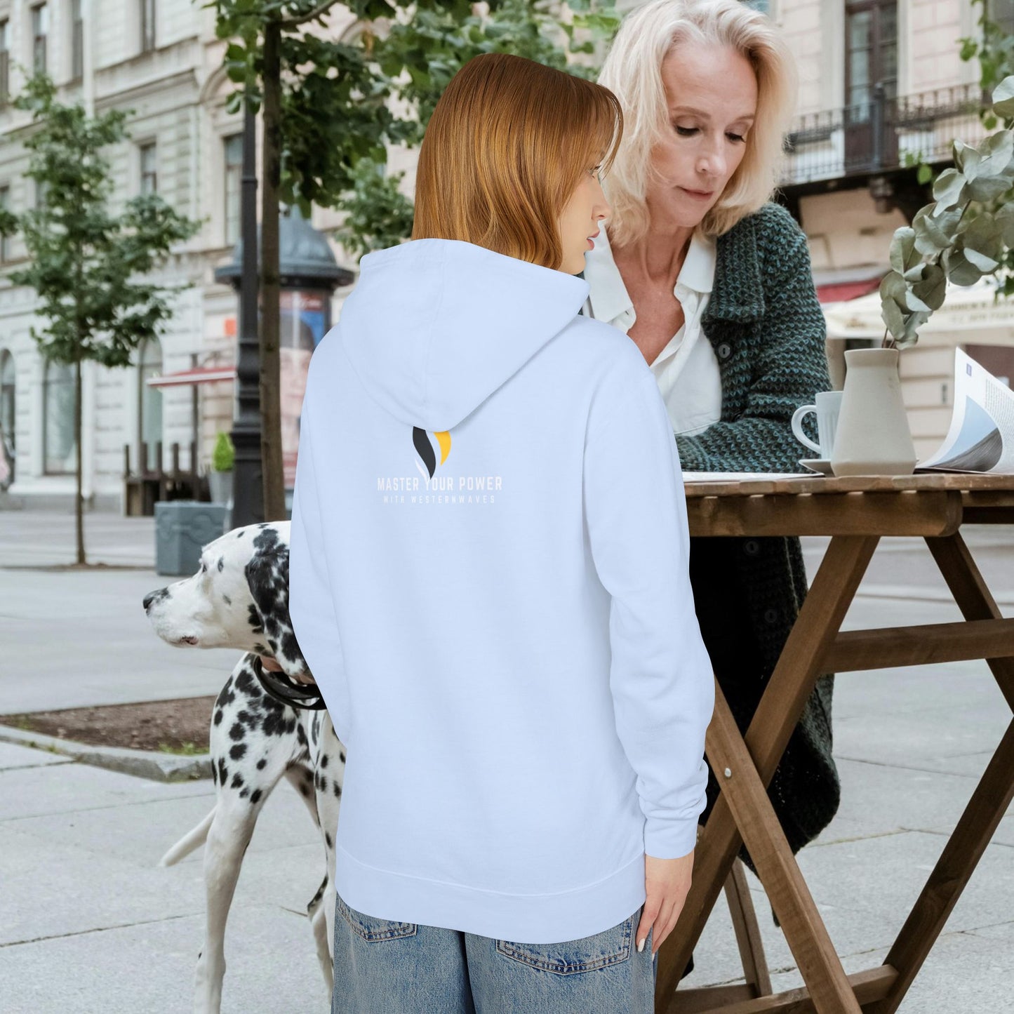 Unisex Lightweight Hooded Sweatshirt – N2+ Series USLWHSS PT2WW008_ Limited Edition Crafted Comfort by WesternWaves: