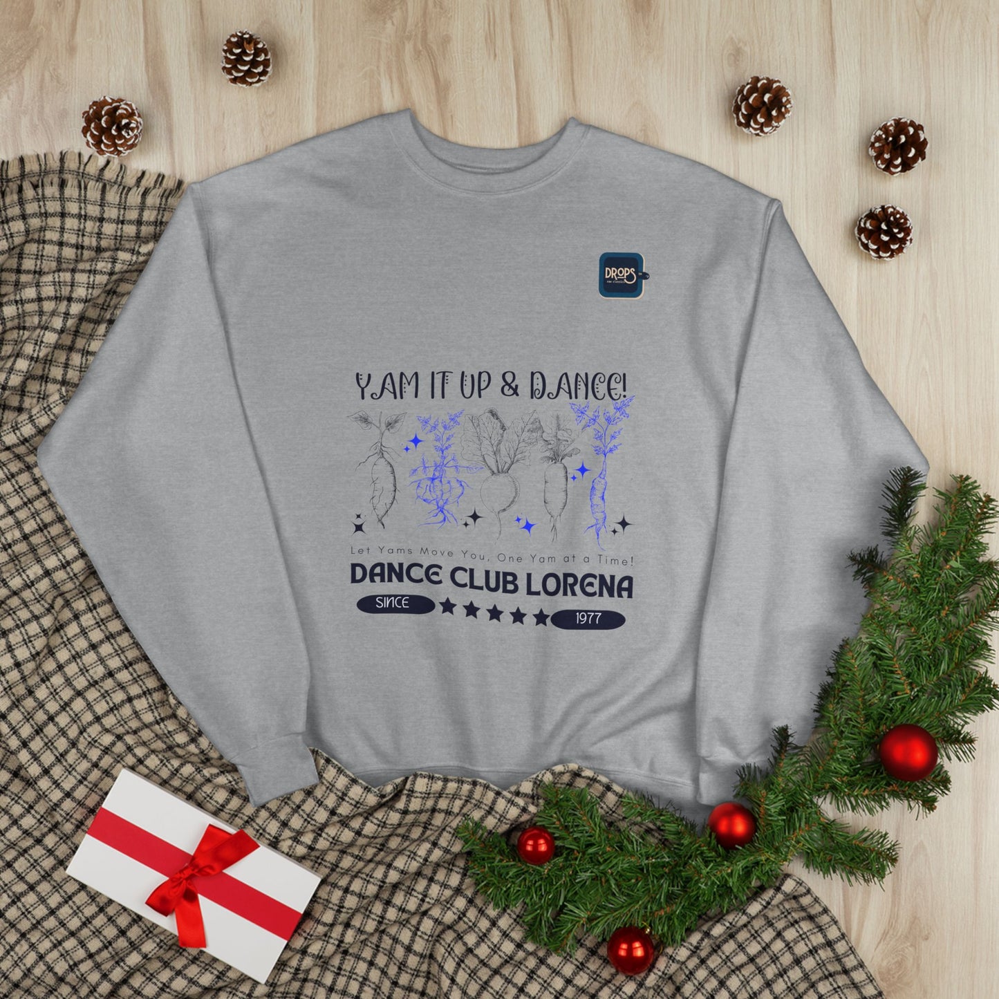 Unisex EcoSmart® Crewneck Sweatshirt_ N3 Series USESCNSS PT2WW001_ Limited Edition Perfect Blend of Comfort, Style, & Sustainability by WesternWaves: