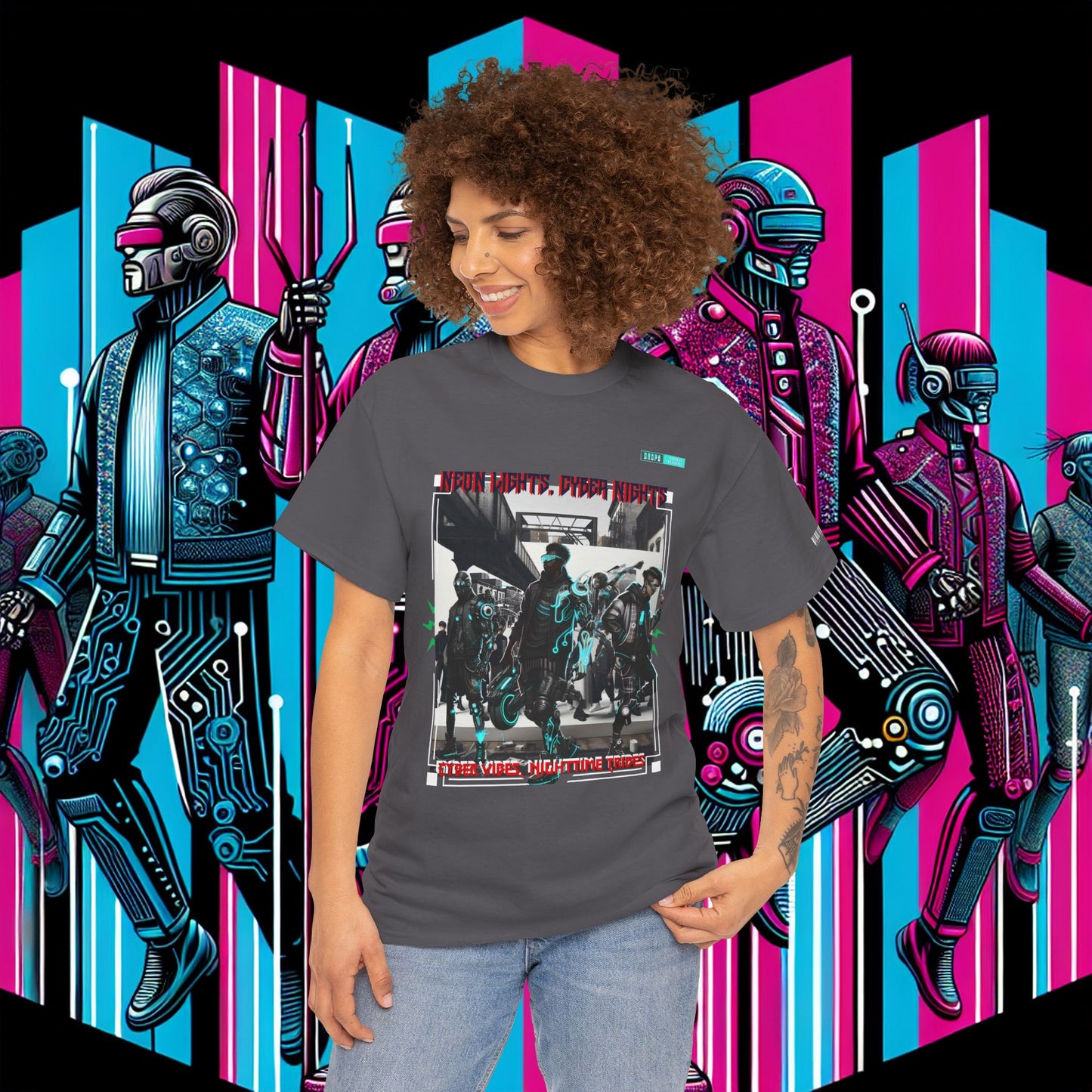 Unisex Heavy Cotton Tee_ N8+ Series USHOSTEE_ PT2WW003_ 01 Oct 2025_ Limited Edition Casual Wear by WesternWaves: