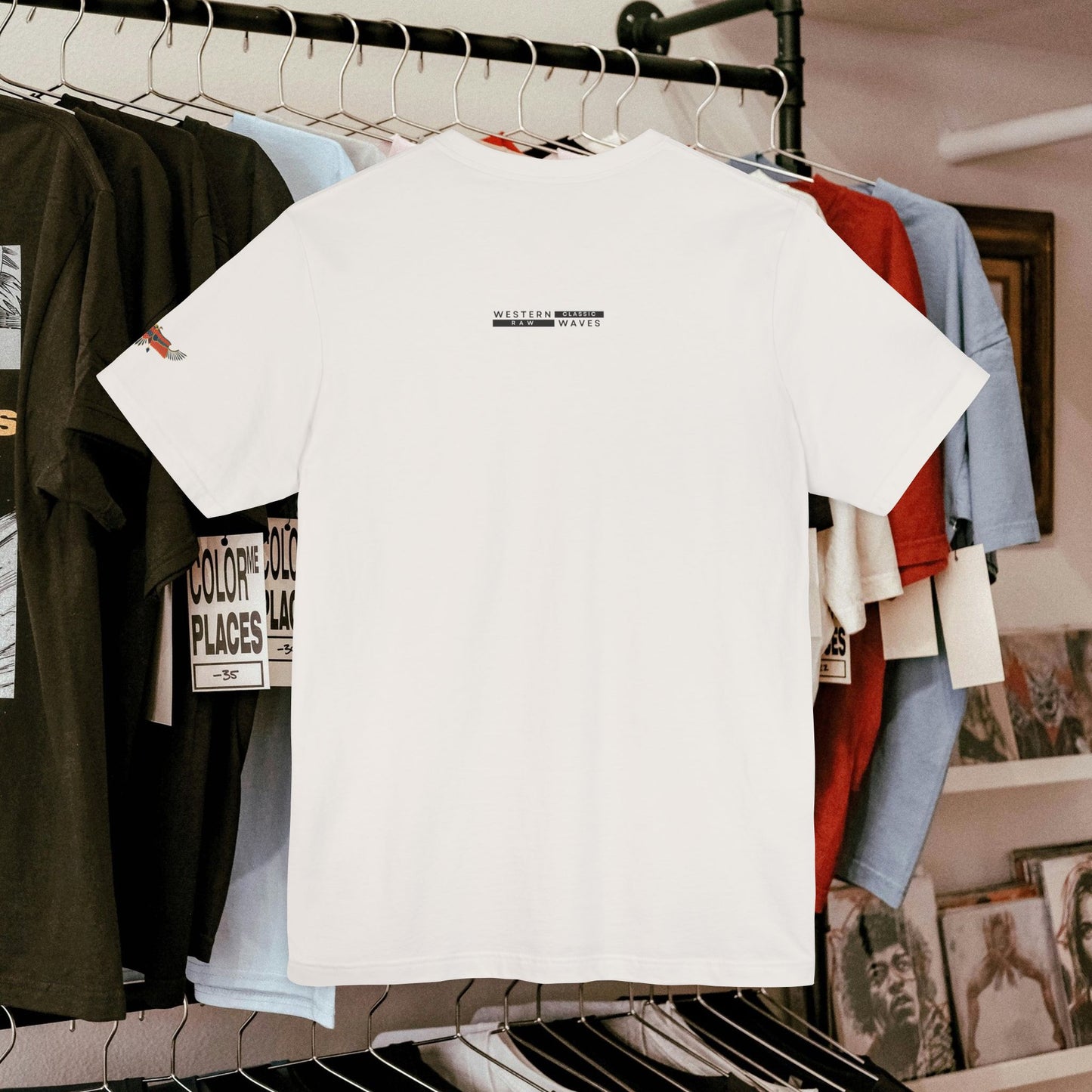 Unisex Jersey Short Sleeve Tee_ N2 Series PT2WW003_Limited Edition by WesternWaves: