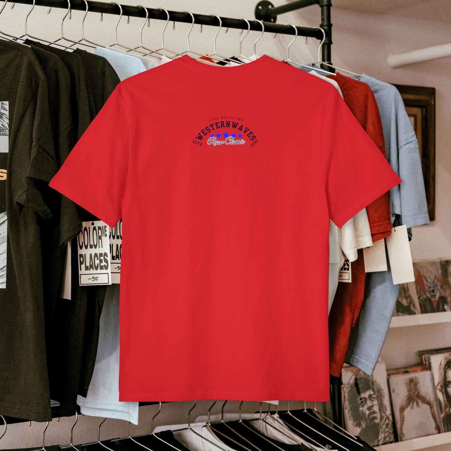 Unisex District® Re-Tee®_ N Series USDRR_ PT2WW001_ Sustainable Style by WesternWaves: