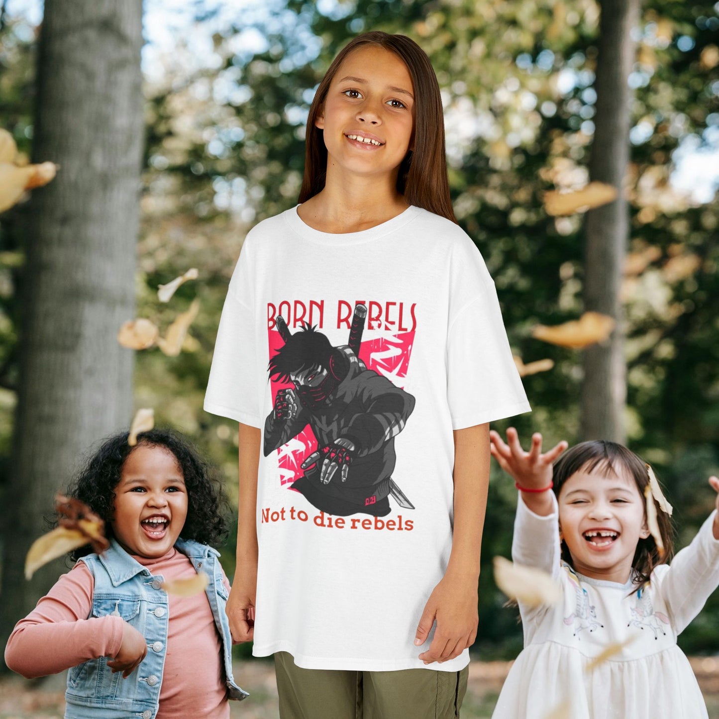 Kids Heavy Cotton™ Tee_ N3+ Series KHCT PT2WW004_ Limited Edition Durable Comfort for Every Adventure by WesternWaves: