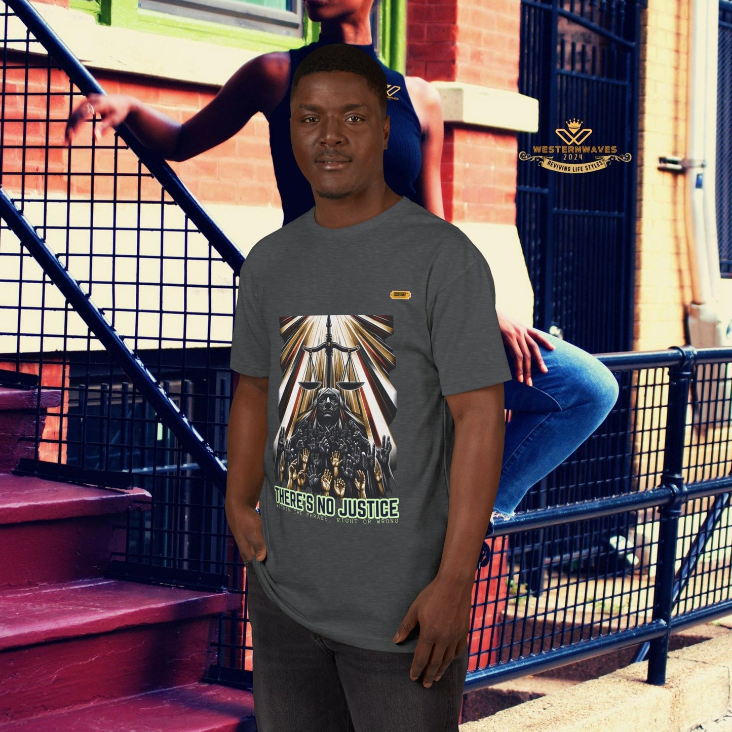 Unisex Sueded T-Shirt_ N8* Series USSTSHIRT_ Limited Edition Casual Elegance by WesternWaves: