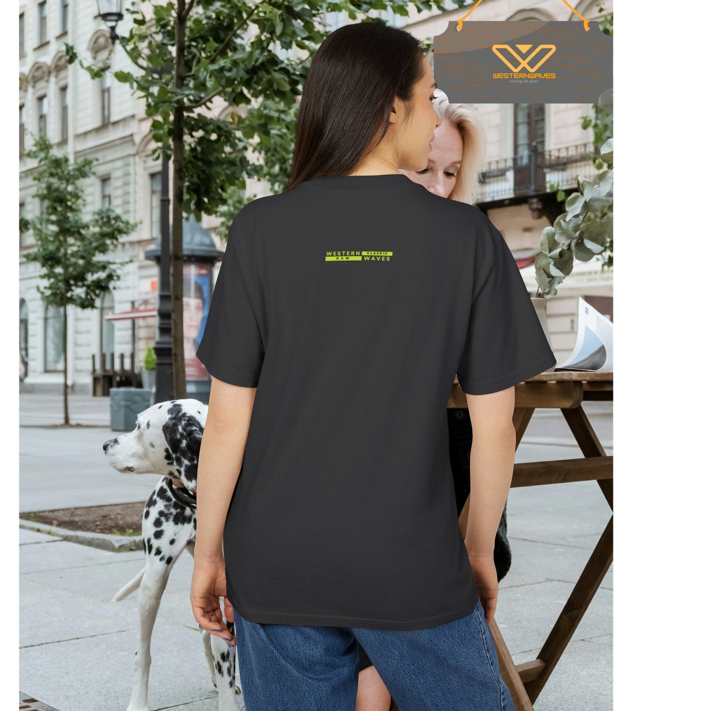 Unisex Heavy Faded Tee_ N7* Series USHFTEE PT2WW014_ Limited Edition Heavy Faded Tee by WesternWaves