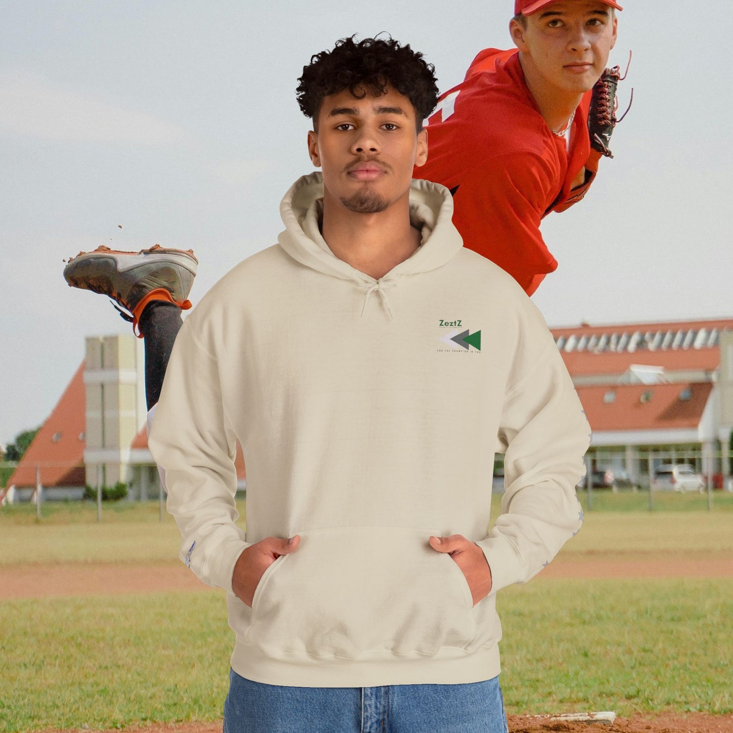 Unisex Heavy Blend™ Hooded Sweatshirt_ N+ Series USHBHSS PT2WW001_ Limited Edition by WesternWaves: