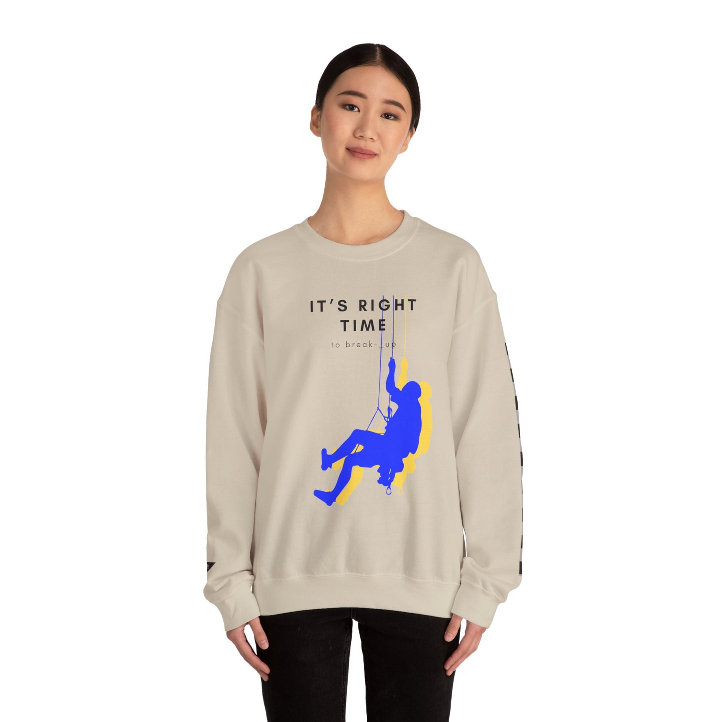 Unisex Heavy Blend™ Crewneck Sweatshirt_ N3+ Series UHBCSS PT2WW019_ Limited Edition by WesternWaves: