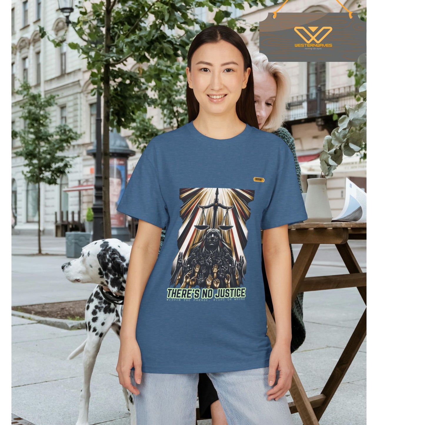 Unisex Sueded T-Shirt_ N8* Series USSTSHIRT_ Limited Edition Casual Elegance by WesternWaves: